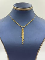 عقد ذهب عيار 21