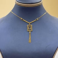 عقد ذهب عيار 21