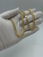 سلسال جنزير ذهب عيار 18