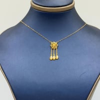 عقد كرسي جابر ذهب عيار 21