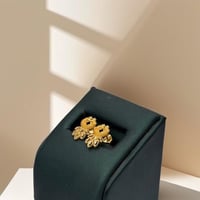 حلق ذهب عيار 21