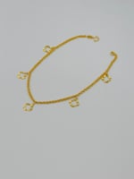 اسوارة وردة ذهب عيار 21