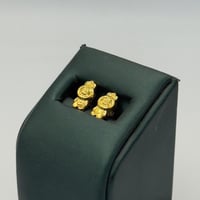 حلق ذهب عيار 18