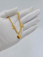 عقد ذهب عيار 18