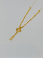 عقد ذهب عيار 21