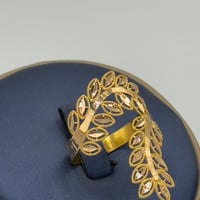 خاتم غصن الزيتون ذهب عيار 21