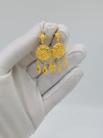 حلق كرسي جابر ذهب عيار 21