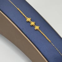 اسوارة تصميم عالمي ذهب عيار 21