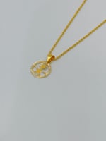 sعقد ذهب عيار 18