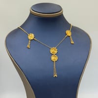 عقد شمس ذهب عيار 22