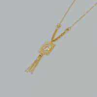 عقد ذهب عيار 21