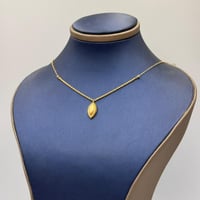 عقد البصمة ذهب عيار 21