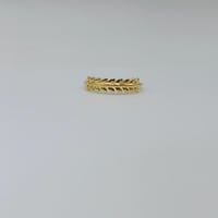 خاتم غصن الزيتون ذهب عيار 18