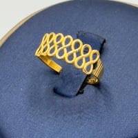 خاتم ذهب عيار 18