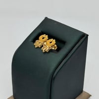 حلق ذهب عيار 21