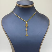 عقد ذهب عيار 21