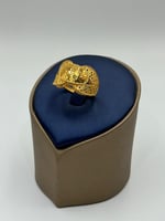 خاتم ذهب عيار 21