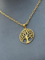 سلسال شجرة الحياة ذهب عيار 18