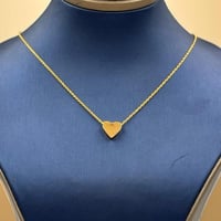 عقد ذهب عيار 18