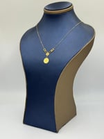 عقد ذهب عيار 21