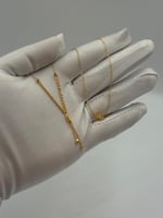 عقد ذهب عيار 21