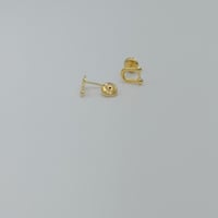 rحلق تصميم عالمي ذهب عيار 18