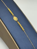 اسوارة سبائك ذهب عيار 21