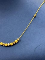 عقد ذهب عيار 21