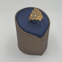 خاتم ذهب عيار 21