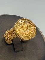 خاتم لازوردي ذهب عيار 21