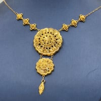 عقد كرسي جابر ذهب عيار 21