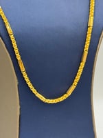 عقد ذهب عيار 22