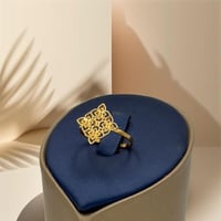 خاتم ذهب عيار 21