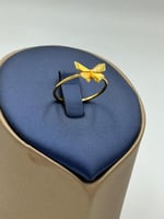 خاتم فراشة ذهب عيار 21