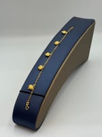 اسوارة قلب ذهب عيار 18