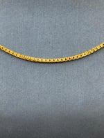 سلسال ذهب عيار 18