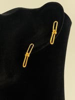 حلق ذهب تيفاني عيار 21