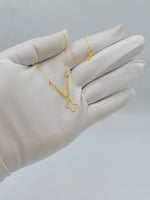 عقد ذهب عيار 21