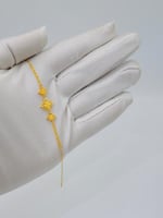 اسوارة تصميم عالمي ذهب عيار 21