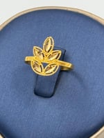 خاتم ذهب عيار 21