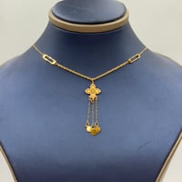 عقد ذهب عيار 21