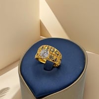 خاتم خطوبة ذهب عيار 21