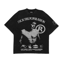 Tshirt Black With Print