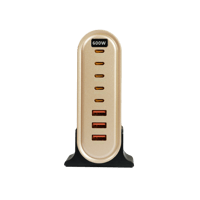 JEEBEL VoltOn GaN 600W – محطة شحن مكتبية بـ 8 مناف...