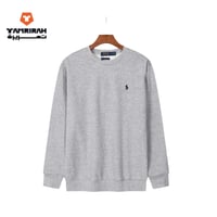 بولو أسود كم طويل رجالي ماركة رالف لورين