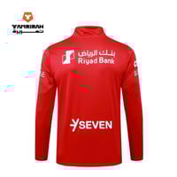 طقم تدريب نادي الهلال أحمر وأسود