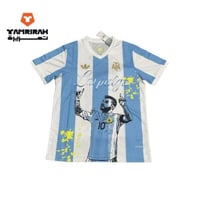 تيشيرت الأرجنتين ميسي نسخة المشجعين - تصميم حصري و...