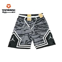 شورت رياضي جوردان تايجر رصاصي للرجال