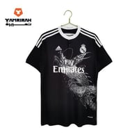 قميص ريال مدريد الأسود ريترو 2014 بتصميم التنين