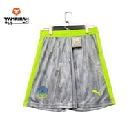 شورت رياضي مانشستر سيتي بوما رمادي وأخضر